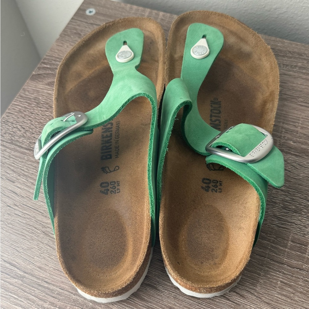 Jade Green Birkenstock size 40